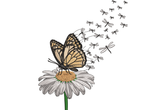 A Butterfly and Daisy Embroidery Design Review for Real Projects