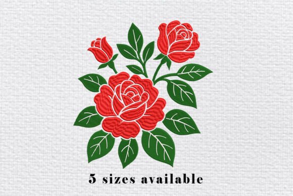 A Designer's Honest Review of Red Rose Embroidery Design