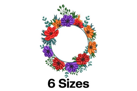 A Designer's Review of the Wild Flowers Circle Frame Embroidery