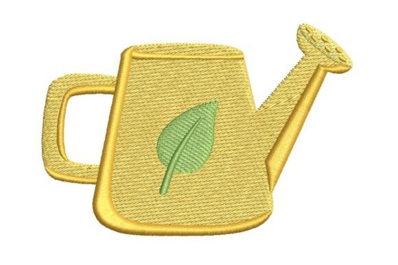 A Gardenerβs Gift: Reviewing the Yellow Watering Can Embroidery Design