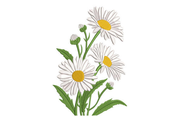 A Professional Review of Daisy Stems – Fresh Spring Embroidery Design