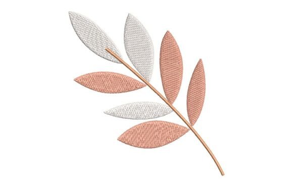 A Review of the Two-Tone Leaf Branch Embroidery Design
