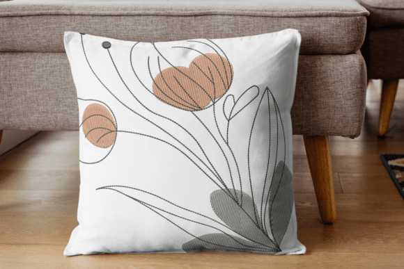 A Timeless Floral Embroidery Design for Personalized Gifts