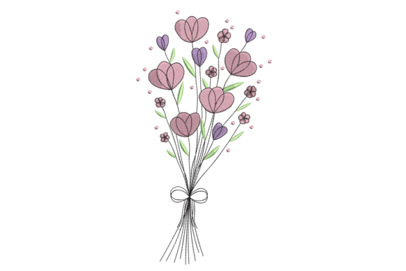 Craft Fair Success with the Heart-Petal Flower Bouquet