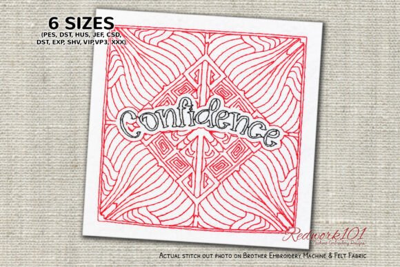 Expert Review: Confidence Redwork Mandala for Branded Merchandise