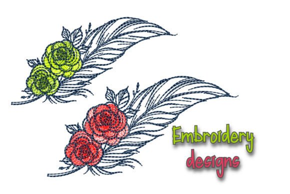 Floral Feather Embroidery: A Designer's Practical Review