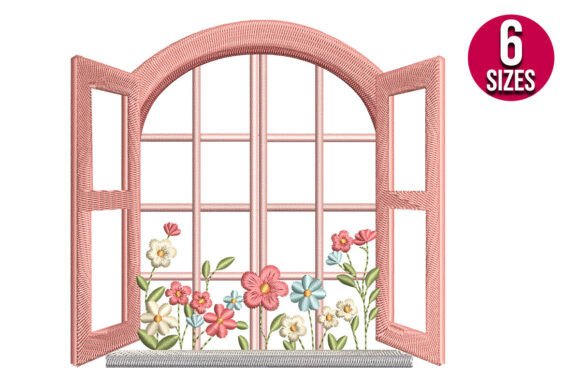 Floral Window View: An Embroidery Designer's Practical Review for Gift Products