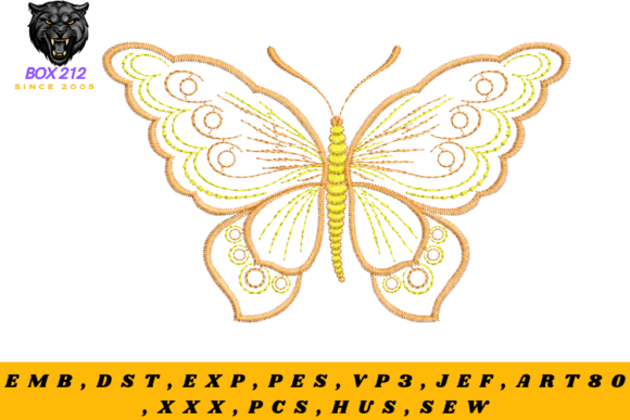Reviewing the Elegant Butterfly Embroidery Design for Personalized Gifts