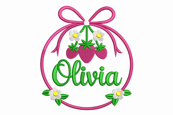 The Strawberry Name Wreath: A Designer's Review for Personalization
