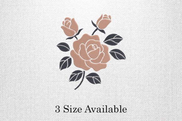 Vintage Rose Bloom Embroidery Design Review