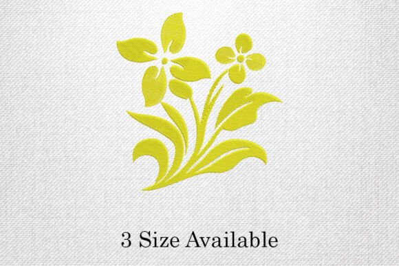 Yellow Swirl Flower Embroidery Review for Craft Fair Sellers